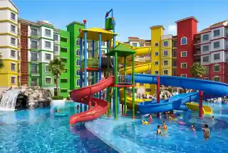Water Slides at Provident Adora De Goa